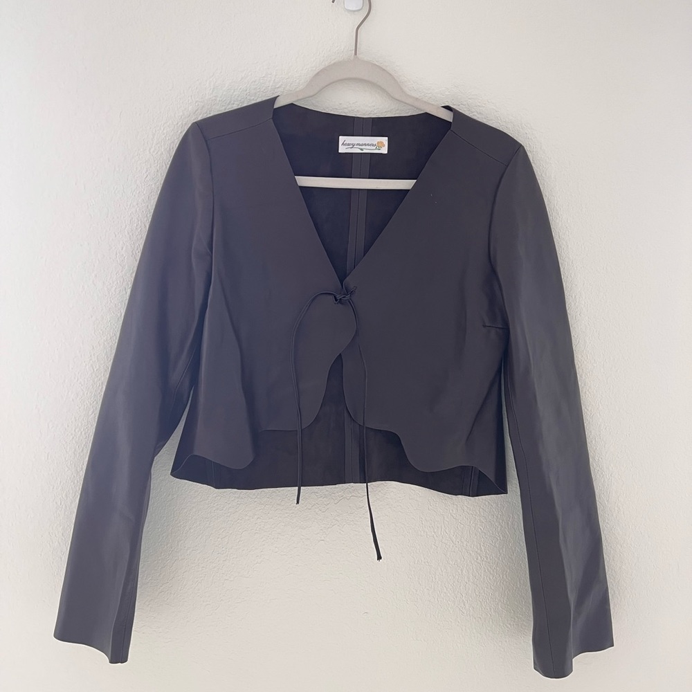 Heavy Manners / Size M / 100% Leather